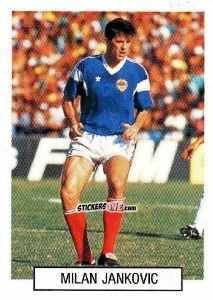 Cromo Milan Jankovic - Italia 1990. Goal Master n. 242 - Euroflash