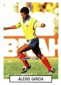 Cromo Alexis Garcia - Italia 1990. Goal Master n. 252 - Euroflash