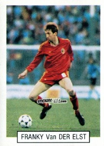 Sticker Franky Van Der Elst - Italia 1990. Goal Master n. 289 - Euroflash