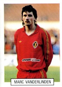 Cromo Marc Vanderlinden - Italia 1990. Goal Master n. 299 - Euroflash