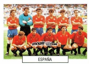 Figurina Team photo - Italia 1990. Goal Master n. 300 - Euroflash