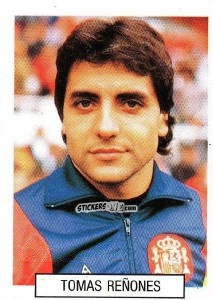 Figurina Tomas Renones - Italia 1990. Goal Master n. 308 - Euroflash