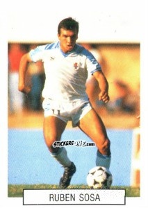Cromo Ruben Sosa - Italia 1990. Goal Master n. 329 - Euroflash
