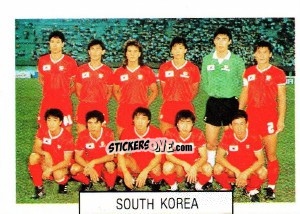 Cromo Team photo - Italia 1990. Goal Master n. 334 - Euroflash