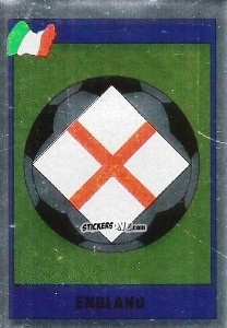 Figurina England - Italia 1990. Goal Master n. 348 - Euroflash