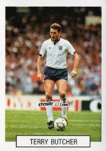 Figurina Terry Butcher - Italia 1990. Goal Master n. 355 - Euroflash