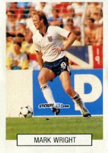 Cromo Mark Wright - Italia 1990. Goal Master n. 359 - Euroflash