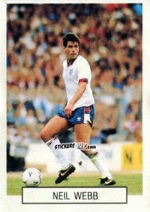 Figurina Neil Webb - Italia 1990. Goal Master n. 362 - Euroflash