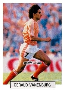 Figurina Gerald Vanenburg - Italia 1990. Goal Master n. 378 - Euroflash