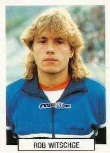 Sticker Rob Witschge - Italia 1990. Goal Master n. 385 - Euroflash