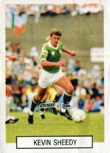 Figurina Kevin Sheedy - Italia 1990. Goal Master n. 395 - Euroflash