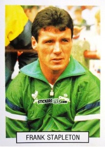 Figurina Frank Stapleton - Italia 1990. Goal Master n. 400 - Euroflash