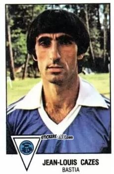 Figurina Jean-Louis Cazes - Football France 1978-1979 n. 23 - Panini