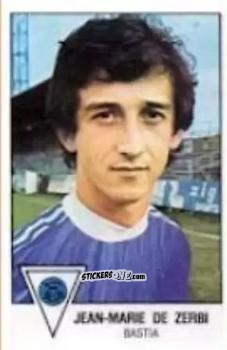 Cromo Jean-Marie De Zerbi - Football France 1978-1979 n. 25 - Panini
