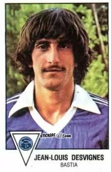 Figurina Jean-Louis Desvignes - Football France 1978-1979 n. 31 - Panini