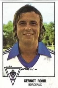 Sticker Gernot Rohr - Football France 1978-1979 n. 35 - Panini