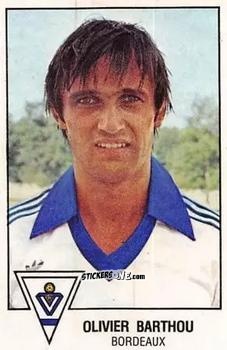 Figurina Olivier Barthou - Football France 1978-1979 n. 48 - Panini