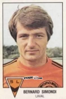 Figurina Bernard Simondi - Football France 1978-1979 n. 51 - Panini