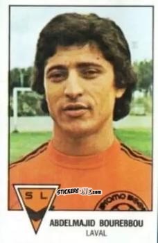 Figurina Abdelmajid Bourebbou - Football France 1978-1979 n. 58 - Panini