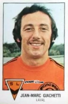 Figurina Jean-Marc Giachetti - Football France 1978-1979 n. 64 - Panini