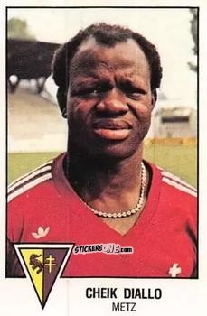 Figurina Cheik Diallo - Football France 1978-1979 n. 124 - Panini