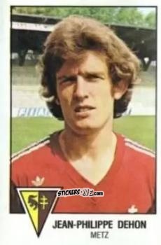Figurina Jean-Philippe Dehon - Football France 1978-1979 n. 126 - Panini
