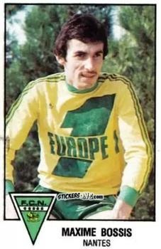 Cromo Maxime Bossis - Football France 1978-1979 n. 131 - Panini