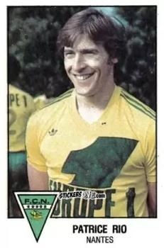 Figurina Patrice Rio - Football France 1978-1979 n. 132 - Panini