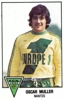 Sticker Oscar Muller - Football France 1978-1979 n. 136 - Panini