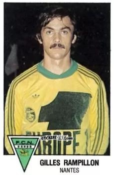 Sticker Gilles Rampillon - Football France 1978-1979 n. 137 - Panini