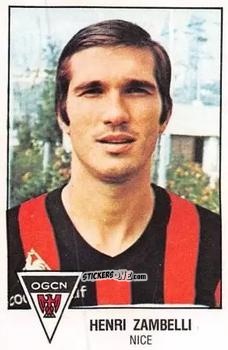 Figurina Henri Zambelli - Football France 1978-1979 n. 148 - Panini