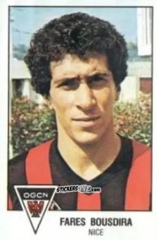 Cromo Fares Bousdira - Football France 1978-1979 n. 158 - Panini
