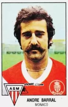 Sticker Andre Barral - Football France 1978-1979 n. 163 - Panini