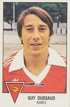 Figurina Guy Dussaud - Football France 1978-1979 n. 202 - Panini