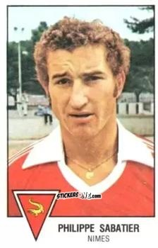 Figurina Philippe Sabatier - Football France 1978-1979 n. 207 - Panini