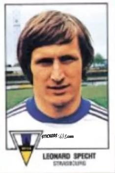 Cromo Leonard Specht - Football France 1978-1979 n. 293 - Panini