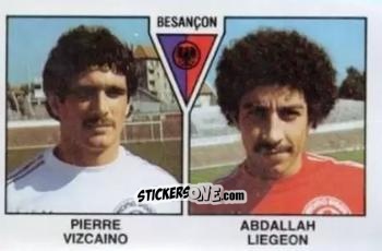 Cromo Pierre Vizcaino / Abdallah Liegeon - Football France 1978-1979 n. 354 - Panini