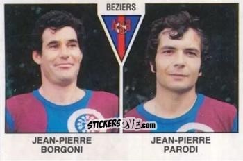 Figurina Jean-Pierre Borgoni / Jean-Pierre Parodi - Football France 1978-1979 n. 361 - Panini