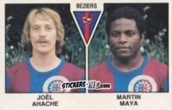 Cromo Joel Ahache / Martin Maya - Football France 1978-1979 n. 363 - Panini