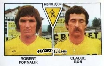 Figurina Robert Fornalik / Claude Bon - Football France 1978-1979 n. 406 - Panini