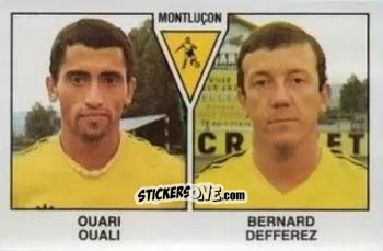 Figurina Ouari Ouali / Bernard Defferez - Football France 1978-1979 n. 407 - Panini