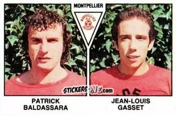 Figurina Patrick Baldassara / Jean-Louis Gasset - Football France 1978-1979 n. 410 - Panini
