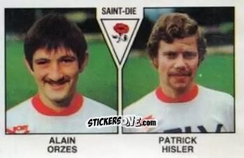 Cromo Alain Orzes / Patrcik Hisler - Football France 1978-1979 n. 419 - Panini