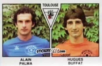 Cromo Alain Palma / Hugues Buffat - Football France 1978-1979 n. 426 - Panini