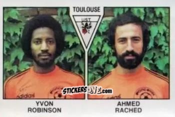 Cromo Yvon Robinson / Ahmed Rached - Football France 1978-1979 n. 429 - Panini