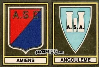 Figurina Ecusson Amiens S.C. / A.S. Angouleme - Football France 1978-1979 n. 438 - Panini