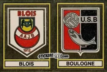 Figurina Ecusson A.A. Blois / U.S. Boulogne - Football France 1978-1979 n. 439 - Panini