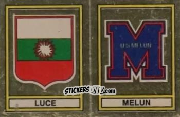 Figurina Ecusson Amicale de Luce / U.S. Melun - Football France 1978-1979 n. 443 - Panini