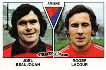 Sticker Joel Beaujouan / Roger Lacour - Football France 1978-1979 n. 447 - Panini