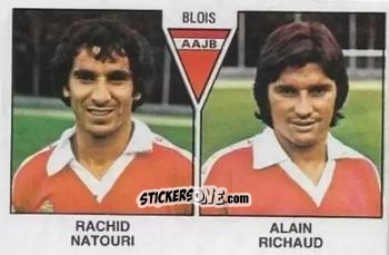 Figurina Rachid Natouri / Alain Richaud - Football France 1978-1979 n. 464 - Panini